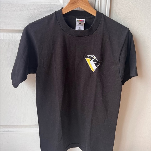 VTG Y2K Pittsburgh Penguins NHL FOTL Single Stitch with Stitched Logo Si… - Picture 3 of 7